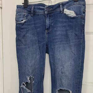 Zara Mid Waist Skinny Jeans